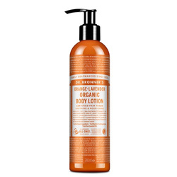 Organiczny lotion do ciała Dr. Bronner's pomarańcza - lawenda 240g