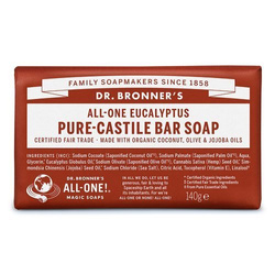 Mydło w kostce Dr. Bronner's - eukaliptusowe 140g