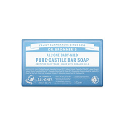 Mydło w kostce Dr. Bronner's - Baby Mild - 140g
