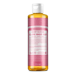 Mydło kastylijskie w płynie 18w1 Dr. Bronner's kwiat wiśni 240 ml