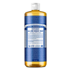 Mydło kastylijskie w płynie 18w1 Dr. Bronner's miętowe 945 ml.