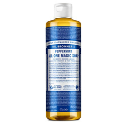 Mydło kastylijskie w płynie 18w1 Dr. Bronner's miętowe 475 ml.