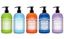 Mydło Organic Sugar Soap 4w1 Dr. Bronner's trawa cytrynowa z limonką 710 ml.