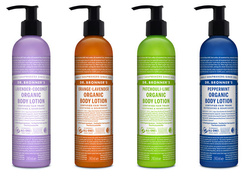 Organiczny lotion do ciała Dr. Bronner's paczula - limonka 240g