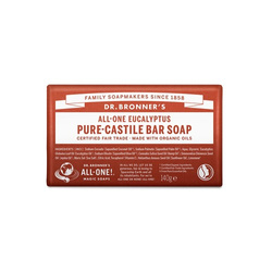 Mydło w kostce Dr. Bronner's - eukaliptusowe 140g