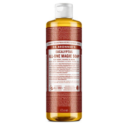 Mydło kastylijskie w płynie 18w1 Dr. Bronner's eukaliptusowe 475 ml.