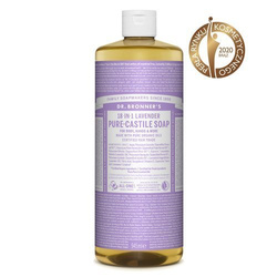Mydło kastylijskie w płynie 18w1 Dr. Bronner's lawendowe 945 ml.