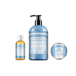 Dr. Bronner's baby mild 3 produkty bezzapachowe - zestaw nr 1